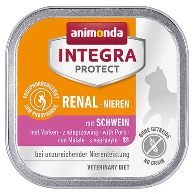 Animonda Integra Protect Adult Renal 6 X 100 G Para Gatos -Catit Ventas