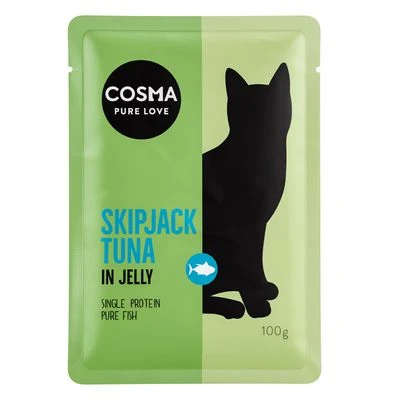 Cosma Original en bolsitas 24 x 100 g - Pack Ahorro Cosma Original En Bolsitas 24 X 100 G - Pack Ahorro -Catit Ventas 85210 pla cosma original skipjacktuna pouch100g 6