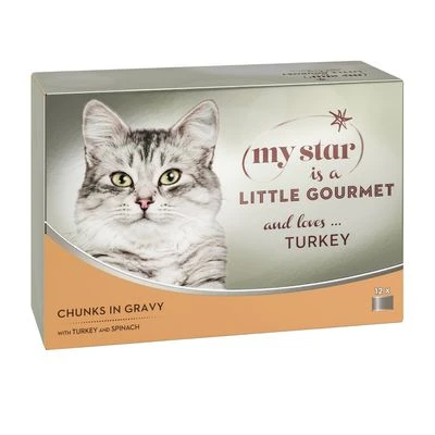 My Star Bocaditos en salsa Gourmet en latas 24 x 85 g para gatos My Star Bocaditos En Salsa Gourmet En Latas 24 X 85 G Para Gatos -Catit Ventas