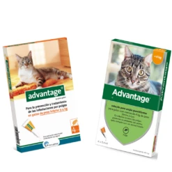 Advantage Pipetas Para Gatos -4 Kg (40ml)