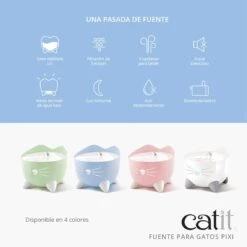 Catit Pixi Fuente Blanca -Catit Ventas Catit PIXI Fountain Panel 2 ES 62cc098c59716