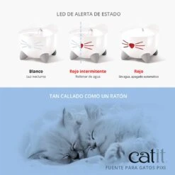 Catit Pixi Fuente Blanca -Catit Ventas Catit PIXI Fountain Panel 5 ES 62cc0990c1b90