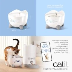 Catit Pixi Fuente Blanca -Catit Ventas Catit PIXI Fountain Panel 6 ES 62cc09921e1be