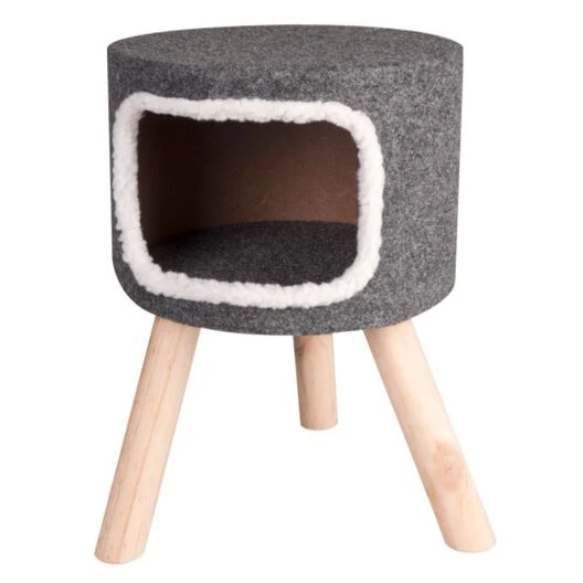 Flamingo Cueva con Patas para gatos Flamingo Cueva Con Patas Para Gatos -Catit Ventas Flamingo casa alta con patas de madera para gatos FLA40000