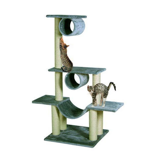 Karlie Victoria Rascador con Niveles Gris para gatos Flamingo Karlie Victoria Rascador Con Niveles Gris Para Gatos -Catit Ventas Karlie rascador con hamaca Victoria para gatos KAR1031289