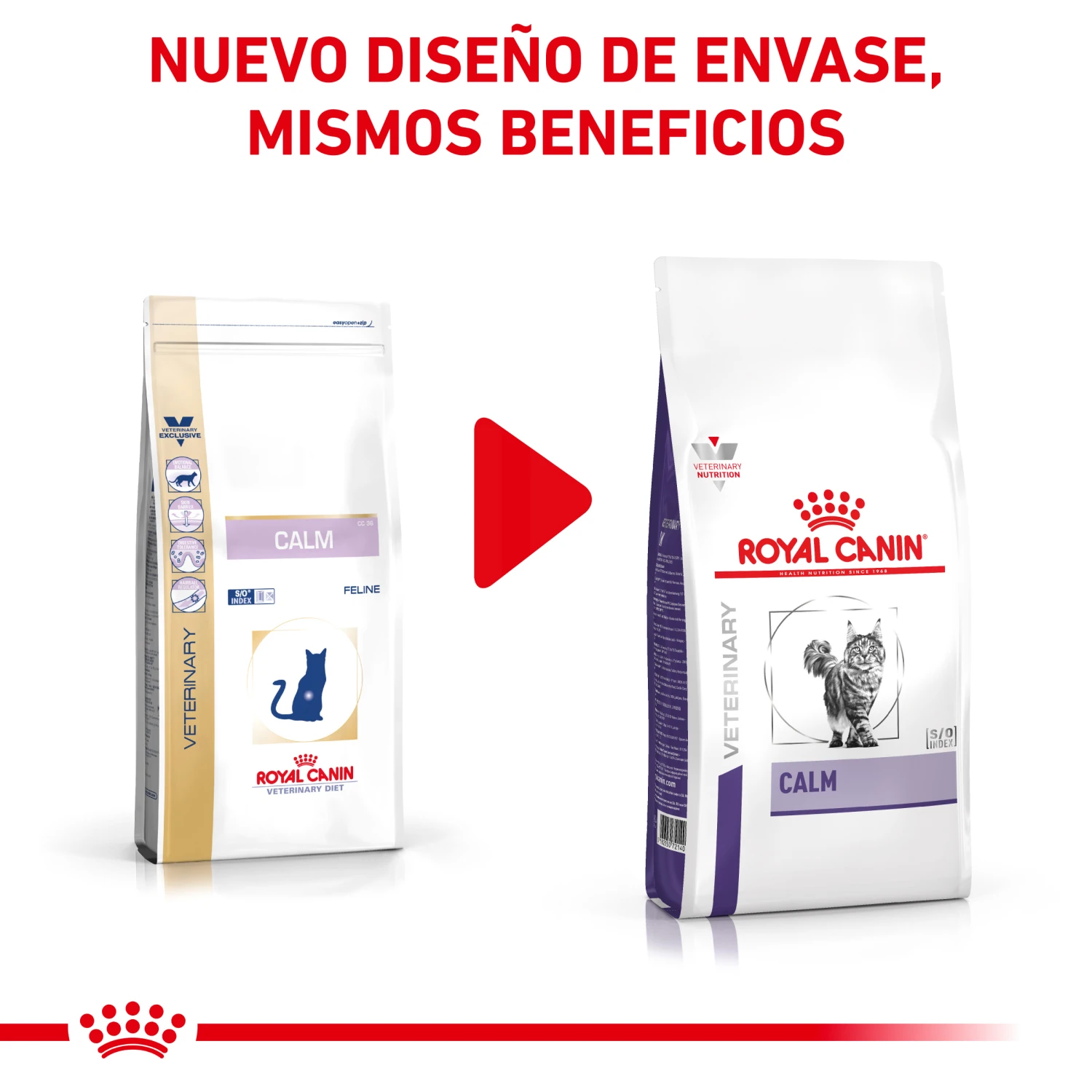 VD Feline Calm para Gatos con estrés ROYAL CANIN VD Feline Calm Para Gatos Con Estrés -Catit Ventas RC VET DRY CatCalm CV 1 es ES 62fce2c15d1d1