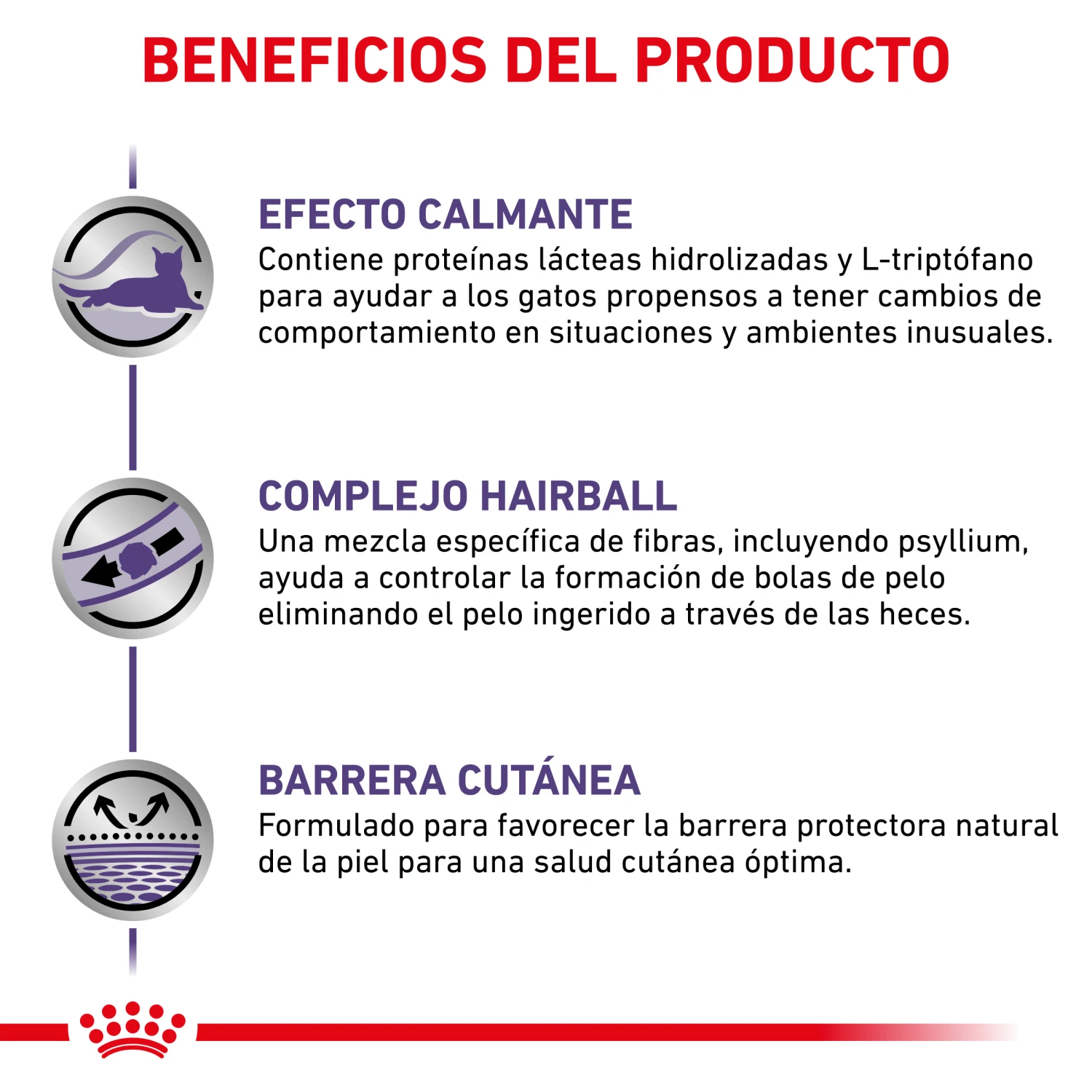 VD Feline Calm para Gatos con estrés ROYAL CANIN VD Feline Calm Para Gatos Con Estrés -Catit Ventas RC VET DRY CatCalm CV 4 es ES 62fce2c4c956a