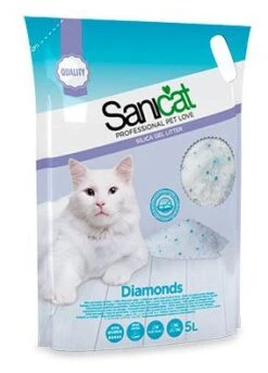 Sanicat Arena Diamonds Fresh -Catit Ventas arena para gatos de silice 1