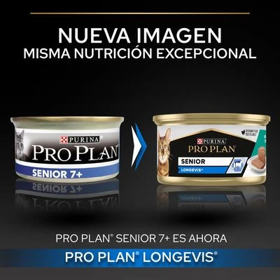 PURINA PRO PLAN Cat Senior Longevis 24 x 85 g en latas PURINA PRO PLAN Cat Senior Longevis 24 X 85 G En Latas -Catit Ventas b09rqsnq63 pt01 9