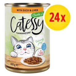 Catessy Bocaditos 24 X 400 G En Latas - Pack Ahorro
