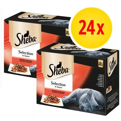 Sheba 24 x 85 g en sobres Multireceta Sheba 24 X 85 G En Sobres Multireceta -Catit Ventas