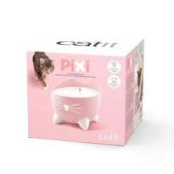 Catit Pixi Fuente Rosa -Catit Ventas caja fuente pixi 62bacb30420c2