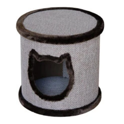 Flamingo Omar Cama Túnel Marrón Para Gatos.