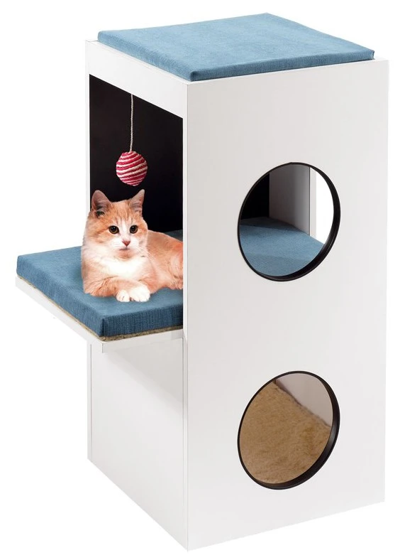 Cat Tree Blanco FERPLAST Cat Tree Blanco -Catit Ventas cat tree blanco 1