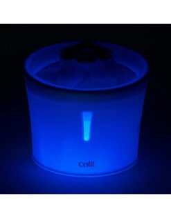 Catit Bebedero Fuente Flor Led para Gatos -Catit Ventas catit flower fountain led 637535faac669
