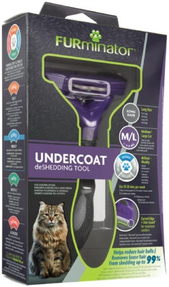 FURMINATOR Cepillo Para Gatos Medianos Y Grandes De Pelo Largo -Catit Ventas cepillo para gatos medianos grandes de pelo corto 8