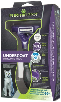 FURMINATOR Cepillo Para Gatos Medianos Y Grandes De Pelo Corto -Catit Ventas cepillo para gatos medianos grandes de pelo largo 9