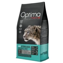 Optima Nova Sterilised Pollo Y Arroz Pienso Para Gatos