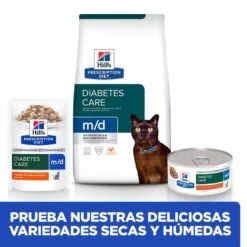 Hill's Prescription Diet Diabetes Care Pollo Pienso Para Gatos 4 Hill's Prescription Diet Diabetes Care Pollo Pienso Para Gatos -Catit Ventas comida gatos hills adult prescription diet weight management md HIL8685M M JN23204
