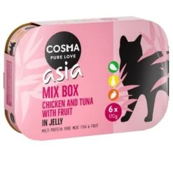 Cosma Asia En Gelatina 6 X 170 G -Catit Ventas cosma asia mixbox chikentunafruit 6x170g 1000x1000 6