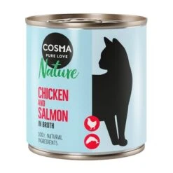 Pack Ahorro: Cosma Nature 12 X 280 G -Catit Ventas cosma nature chickensalmon 280g 1000x1000 2