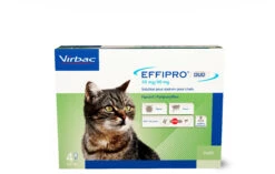 Virbac Pipetas Spot On Effipro Duo Para Gato (50 Mg/60 Mg)