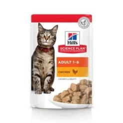 Hill's Science Plan Hill's Adult Para Gatos -Catit Ventas es cat adult chicken pouch ongoing front packaging 8