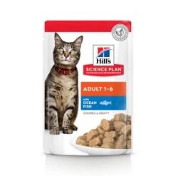 Hill's Science Plan Hill's Adult Para Gatos -Catit Ventas es cat adult ocean fish pouch ongoing front packaging 3