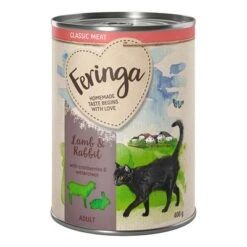 Feringa Classic Meat Menu 12 X 400 G - Pack Ahorro -Catit Ventas feringa classicmeat adult lambrabbit 400g 1000x1000 2