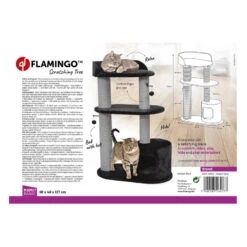 Flamingo Brandi Árbol Rascador Con 2 Niveles Para Gatos 2 Flamingo Brandi Árbol Rascador Con 2 Niveles Para Gatos -Catit Ventas flamingo brandi arbol rascador FLA561307 3