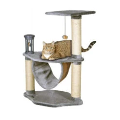 Flamingo Kairo Rascador De 3 Alturas Gris Para Gatos