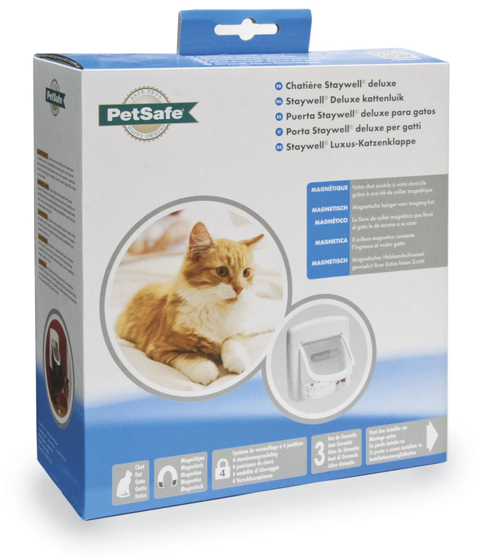 Gatera Magnetica N 400 Blanca PetSafe Gatera Magnetica N 400 Blanca -Catit Ventas gatera magnetica n 400 blanca 2