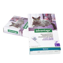 Advantage Pipetas Para Gatos +4 Kg (80ml) -Catit Ventas mas4kg 623224aac33e8
