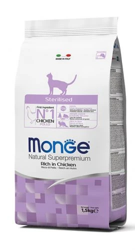 Pienso para Gatos Cat Sterilized Pollo Monge Pienso Para Gatos Cat Sterilized Pollo -Catit Ventas pienso para gatos cat sterilized pollo 1