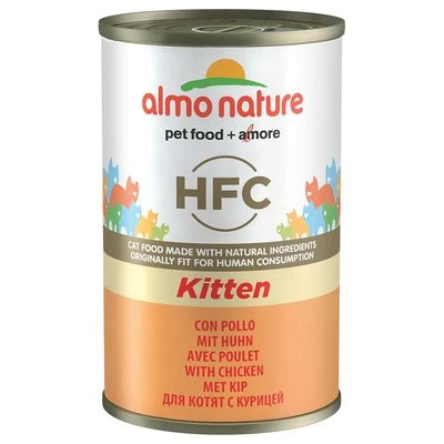 Almo Nature HFC 12 x 140 g - Pack Ahorro Almo Nature HFC 12 X 140 G - Pack Ahorro -Catit Ventas pla almonatureclassic kitten chicken hfc 140g 9 1