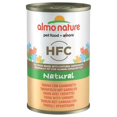 Almo Nature HFC 12 x 140 g - Pack Ahorro Almo Nature HFC 12 X 140 G - Pack Ahorro -Catit Ventas pla almonatureclassic tunashrimps hfc 140g 7 1