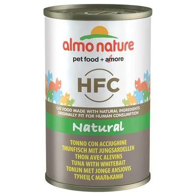 Almo Nature HFC 12 x 140 g - Pack Ahorro Almo Nature HFC 12 X 140 G - Pack Ahorro -Catit Ventas pla almonatureclassic tunawhitebait hfc 140g 2 1