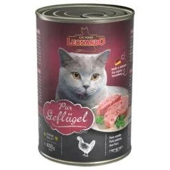 Leonardo All Meat Comida Húmeda Para Gatos 6 X 400 G -Catit Ventas pla leonardo gefluegel 400g 9