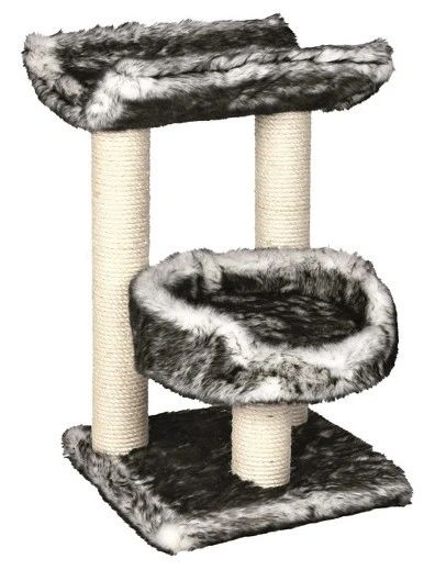 Poste Rascador Isaba Trixie Poste Rascador Isaba -Catit Ventas poste rascador isaba 62 cm negro blanco 1