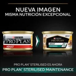 PURINA PRO PLAN Cat Adult Maintenance 24 X 85 G En Latas -Catit Ventas puprpnwcadvmanobltu23npackbcles 8