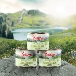 Purizon Adult 6 X 200 G Comida Húmeda Para Gatos, Sin Cereales 12 Purizon Adult 6 X 200 G Comida Húmeda Para Gatos, Sin Cereales -Catit Ventas purizon idcard cat adult wet lamm 1000x1000 2 1