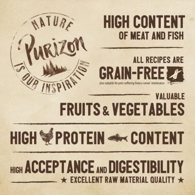 Purizon Adult 6 x 200 g comida húmeda para gatos, sin cereales Purizon Adult 6 X 200 G Comida Húmeda Para Gatos, Sin Cereales -Catit Ventas purizon marketingboard 0 2