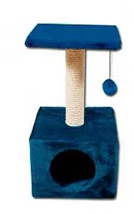 Productos Para Gatos -Catit Ventas rascador savanna town para gatos azul 1