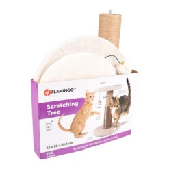 Flamingo Sno Bea Árbol Rascador Crema Para Gatos 2 Flamingo Sno Bea Árbol Rascador Crema Para Gatos -Catit Ventas rascador gatos flamingo FLA561100 3