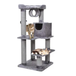 Flamingo Jessi Árbol Rascador Gris Para Gatos