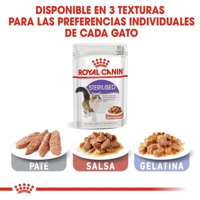 Royal Canin Sterilised en salsa Royal Canin Sterilised En Salsa -Catit Ventas rc fhn wet sterilisedgravy cv eretailkit 5 es es 4