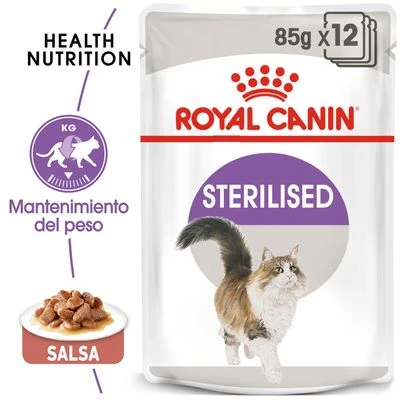 Royal Canin Sterilised en salsa Royal Canin Sterilised En Salsa -Catit Ventas rc fhn wet sterilisedgravy mv eretailkit es es 7