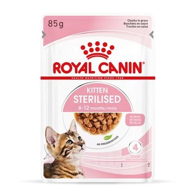 Royal Canin Sterilised Kitten en salsa Royal Canin Sterilised Kitten En Salsa -Catit Ventas rc spt wet kittenster cig b1 page 03 5