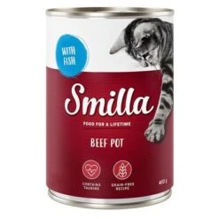Smilla Tierno Vacuno 6 X 400 G -Catit Ventas smilla beefpot fish 400g 1000x1000 7