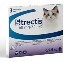 CEVA Strectis Pipeta Spot-On Para Gatos 0,5-5 Kg (68mg/34mg)